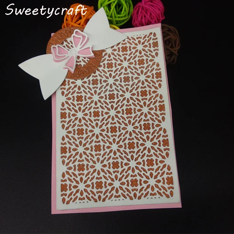 

Stamps Dies Scrapbooking Flower Frame Metal Cutting Dies Embossing Craft Die Cut Paper Card Making Stencils PaperCraft New 2024