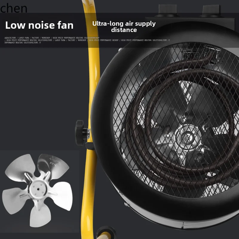 Aquecimento elétrico ht, estufa industrial, secagem, fazenda, aquecedor de alta potência, banheiro, pequeno aquecimento rápido