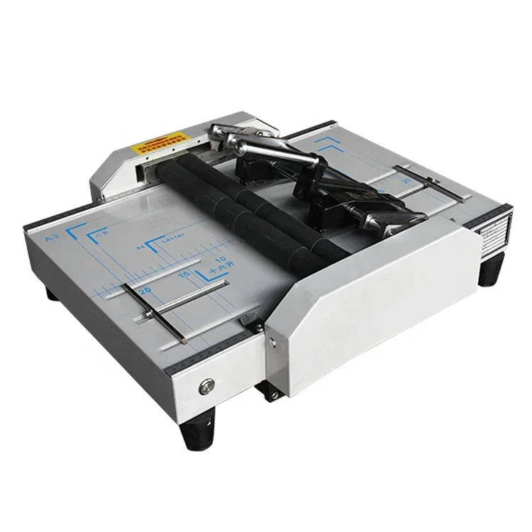 ZY-2  A3 size desktop notebook Booklet Maker  machine /paper notebook making machine/ stapling folding machine