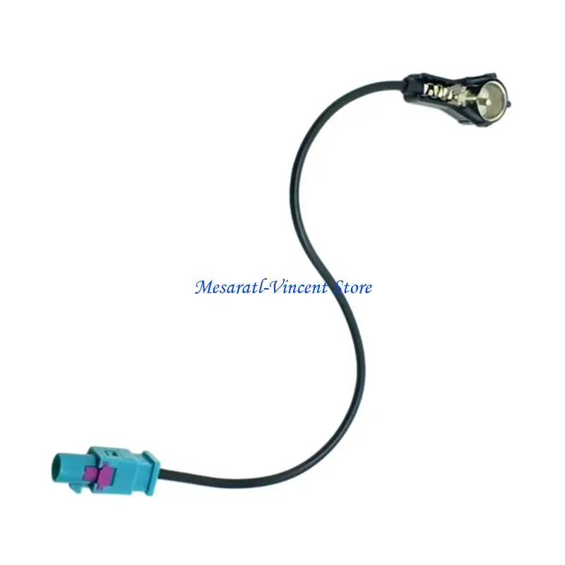 A70F Versatile Car Antenna Adapter Female to FAKRA Connector 25Cm Plastic Construction for Seamless Audios System Integration