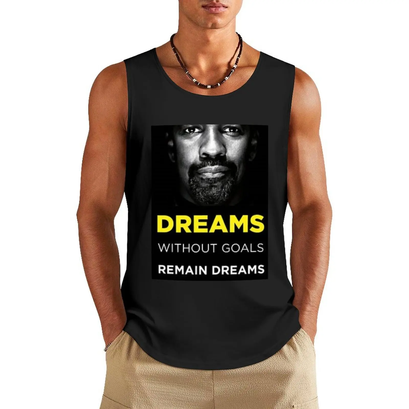 

Denzel Washington Tank Top gym top Men's tops gym clothes man cute tops