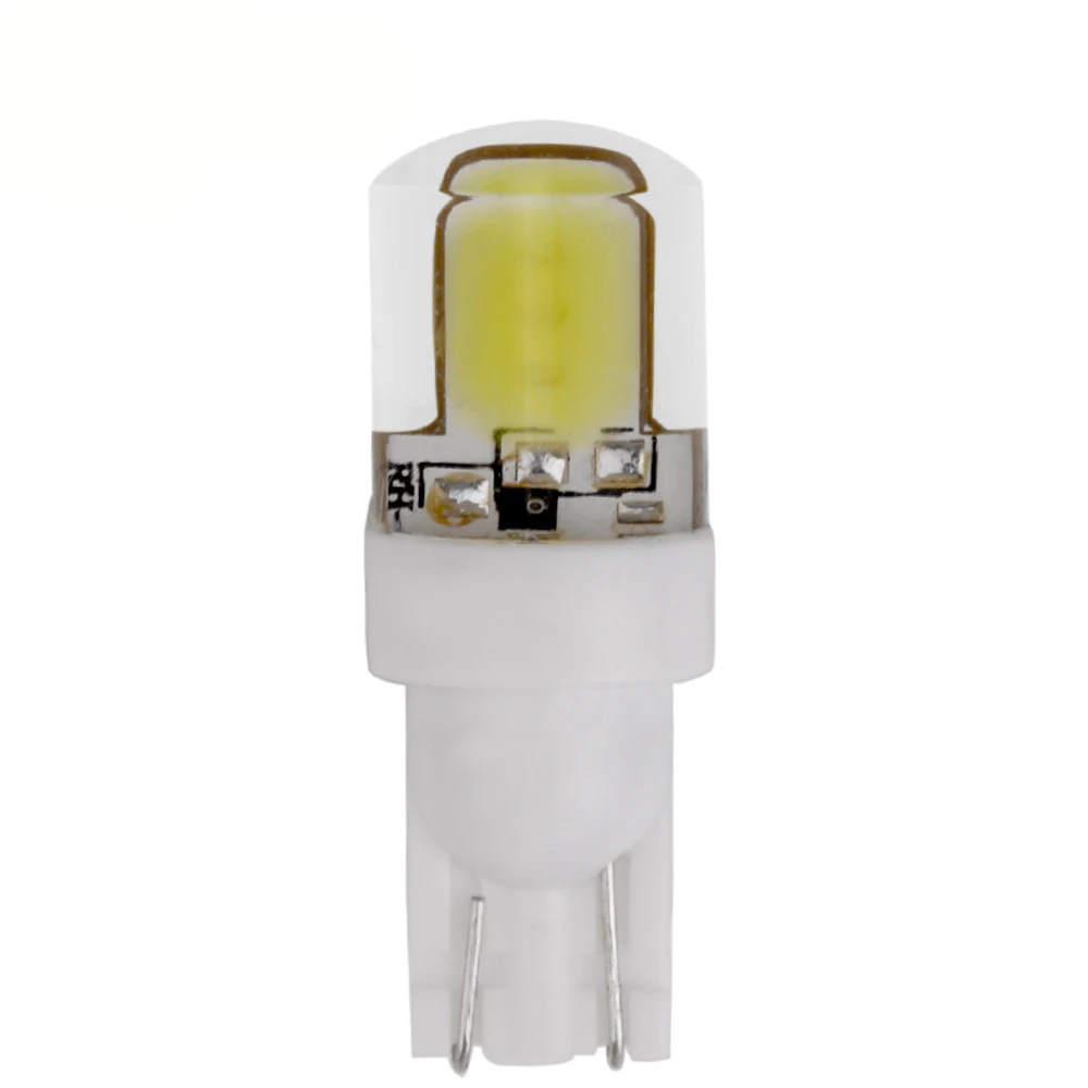 

T10 6SMD COB Silicone Side Marker Light Bulb Reading License Plate Lamp