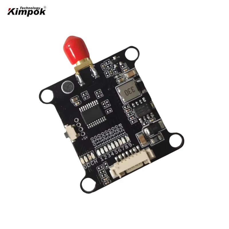1.2G 1W 드론 비디오 송신기 및 수신기 1.2G 1.3G FPV VTX VRX AV 송신기 1060-1380Mhz