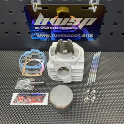 Dio50 Ceramic Cylinder 56mm Kit Af18 Bwsp Air Cooling Taida Big Bore Set Dio Engine Upgrade Parts