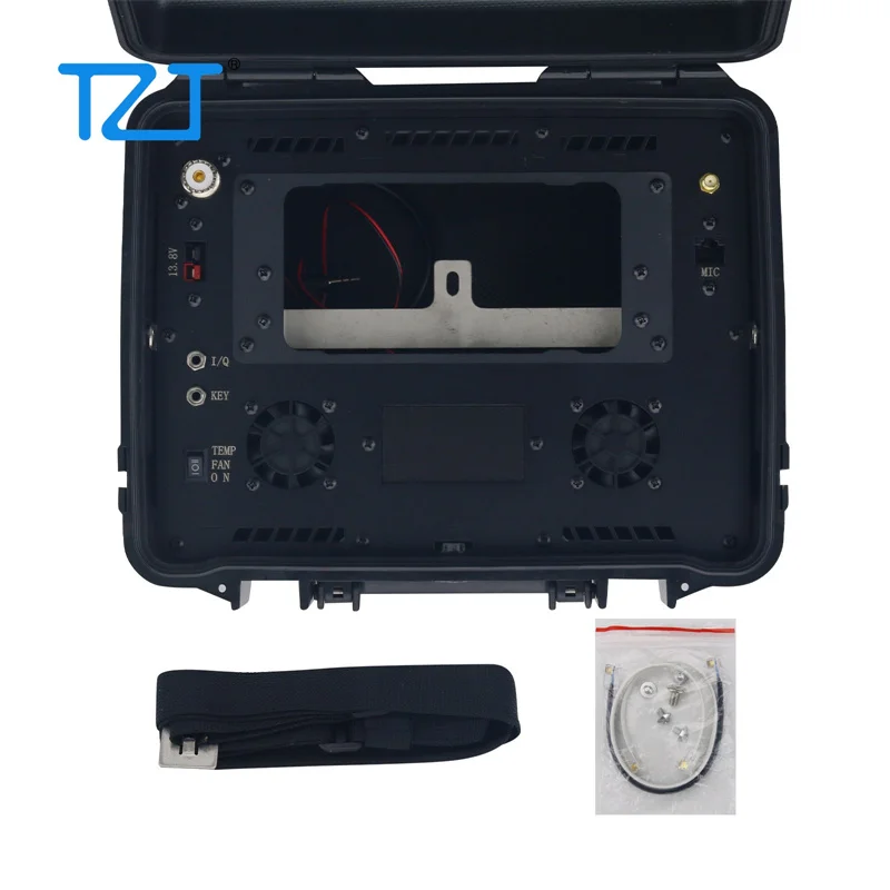 TZT Waterproof Mobile Radio Case Mobile Radio Box Designed for YAESU FTM-400XDR/DE Mobile Transceivers