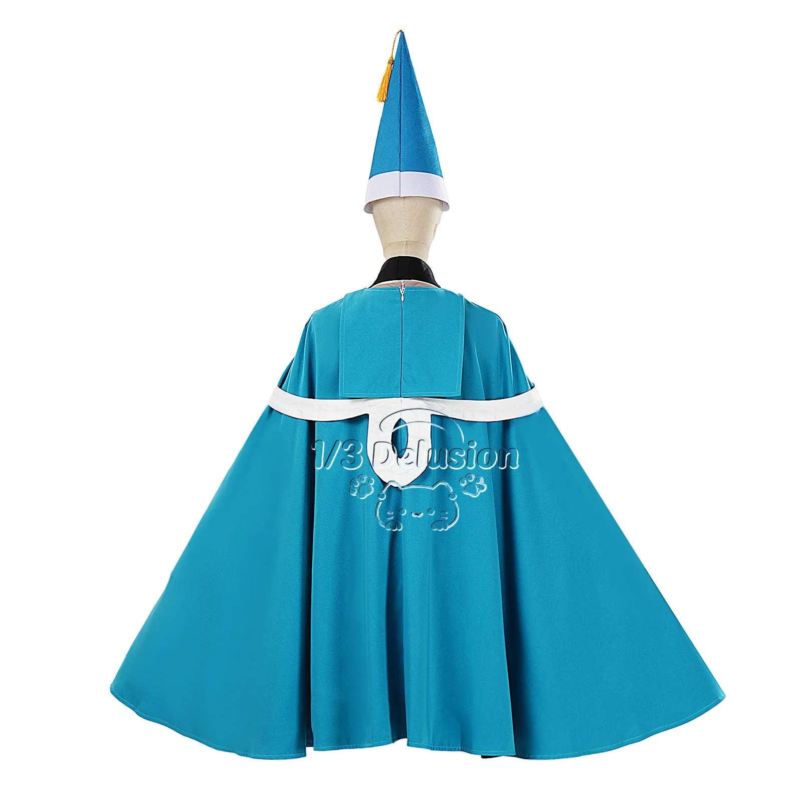 Disfraz de Cosplay de Coco Tetia Richeh, Conjunto de Vestido con Capa de Mago de Anime, Traje de Halloween para Mujer, Disfraz de Carnaval