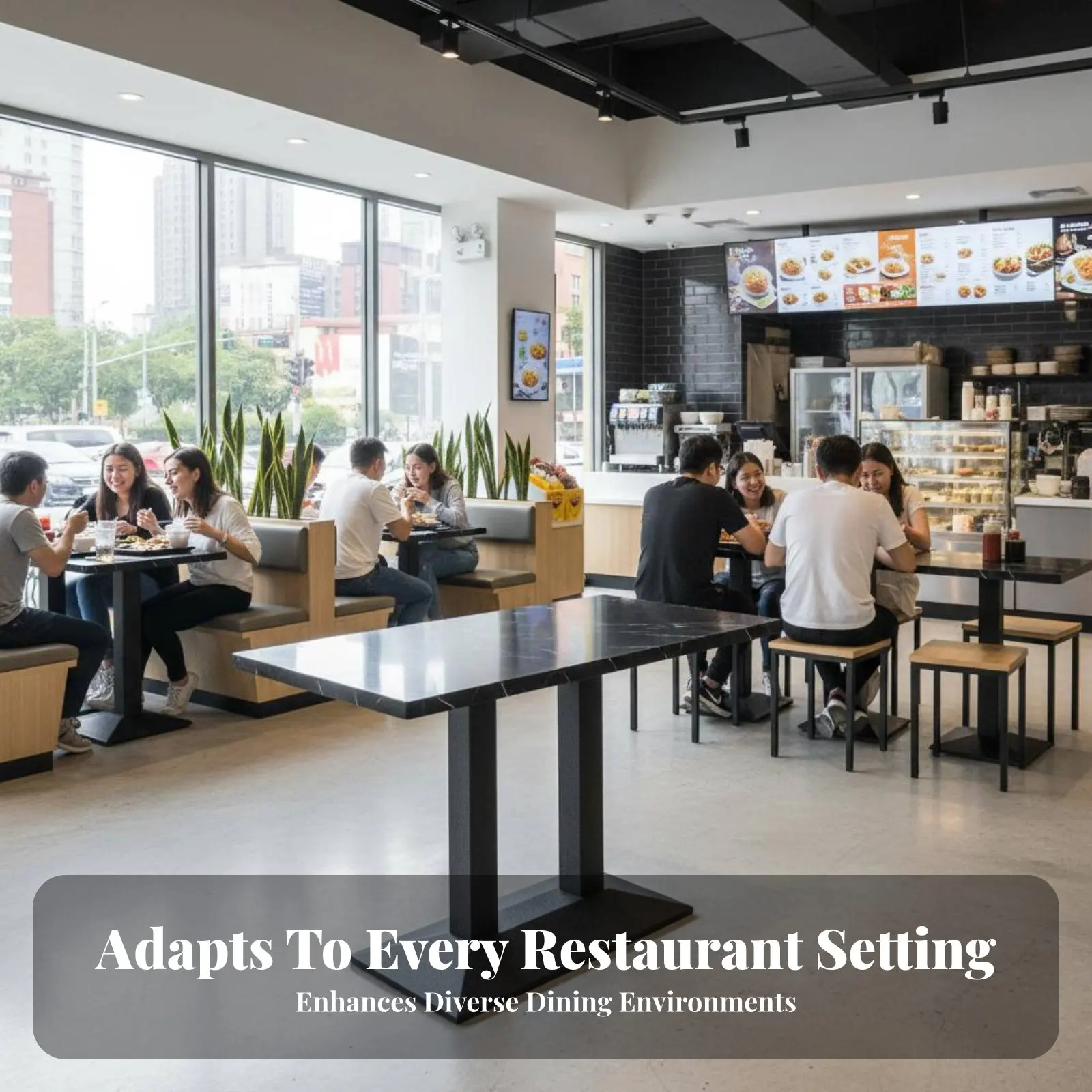 rectangular-4-person-canteen-unit-easy-to-clean-square-table-and-4-chairs-long-lasting-build-waterproof-surface-for-pasta-shop