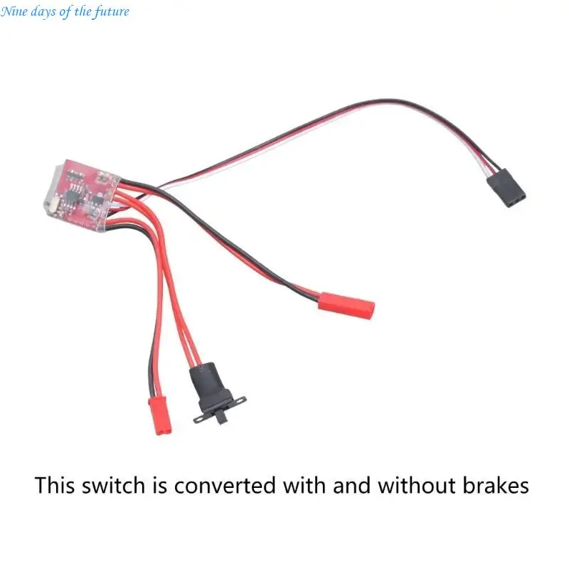 30A ESC SPEED RC ESC Прямое обратное тормоз щетки для контроллерных лодок RC CAR Prototank Top Top Замена E65A
