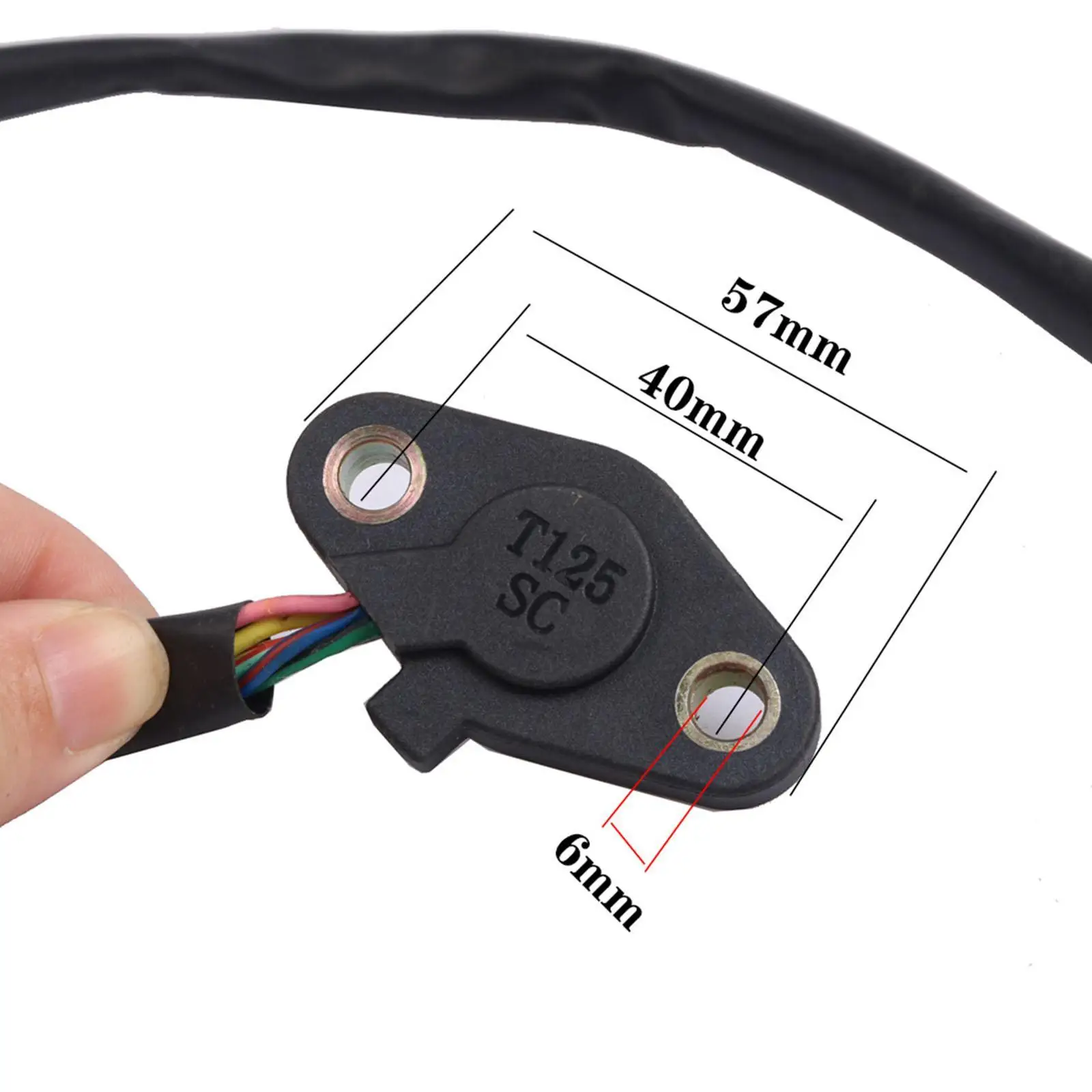 Substituição do indicador de posição da engrenagem, Peças resistentes do sensor para WH175, CB190R, WH125, 190R, CBF190