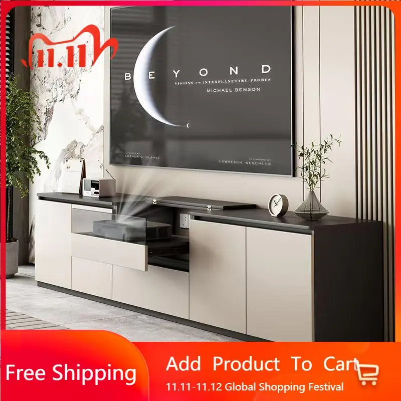 

Mid Century Solid Wood Tv Stand Universal Modern Alone Minimalist Designer Tv Cabinet Center Nordic Designer Trendy Furniture