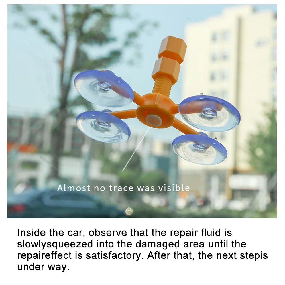 Kit de réparation de fissures de pare-brise de voiture, Kit de réparation d'écran de téléphone de fenêtre de voiture, colle de durcissement de verre, ensemble de restauration de fissures de verre automobile