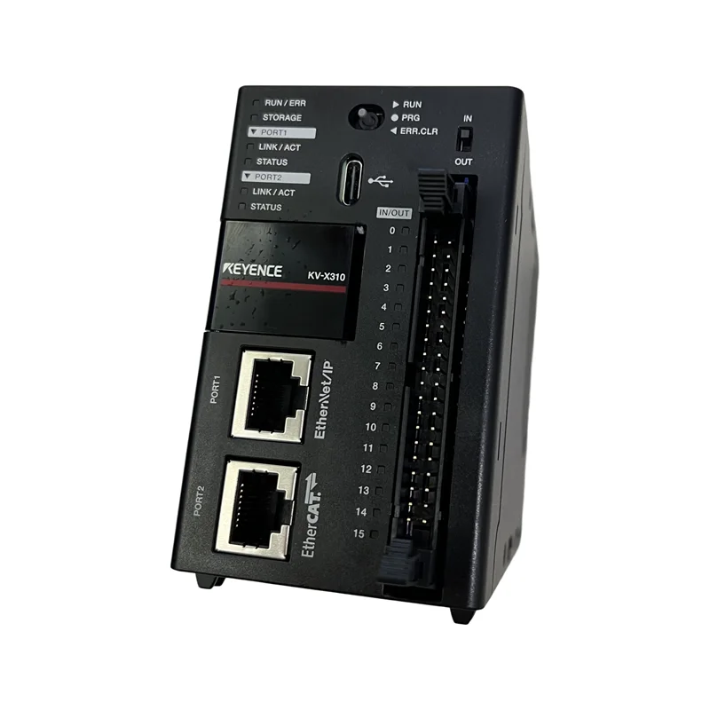 KEYENCE KV-X310 KV-X520 KV-X530 KV-X550 Programmable Logic Controller CPU Unit Adapt to Devices That Require Quick Response