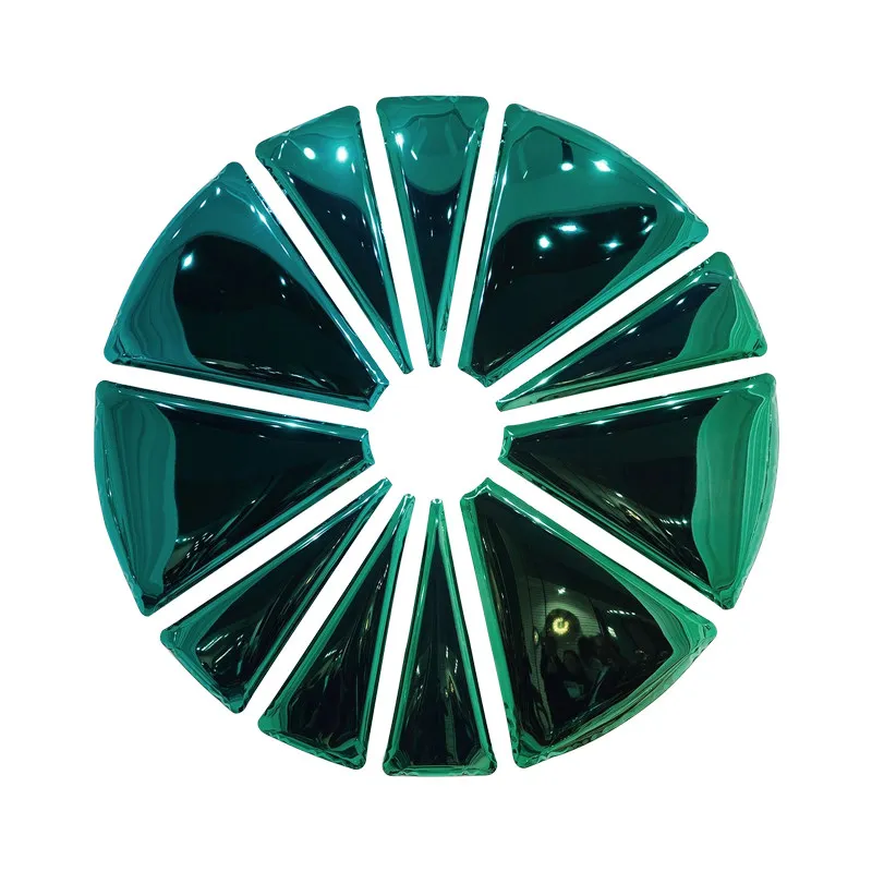 

Round wall decoration special-shaped living room hotel sales department model room metal decoration pendant