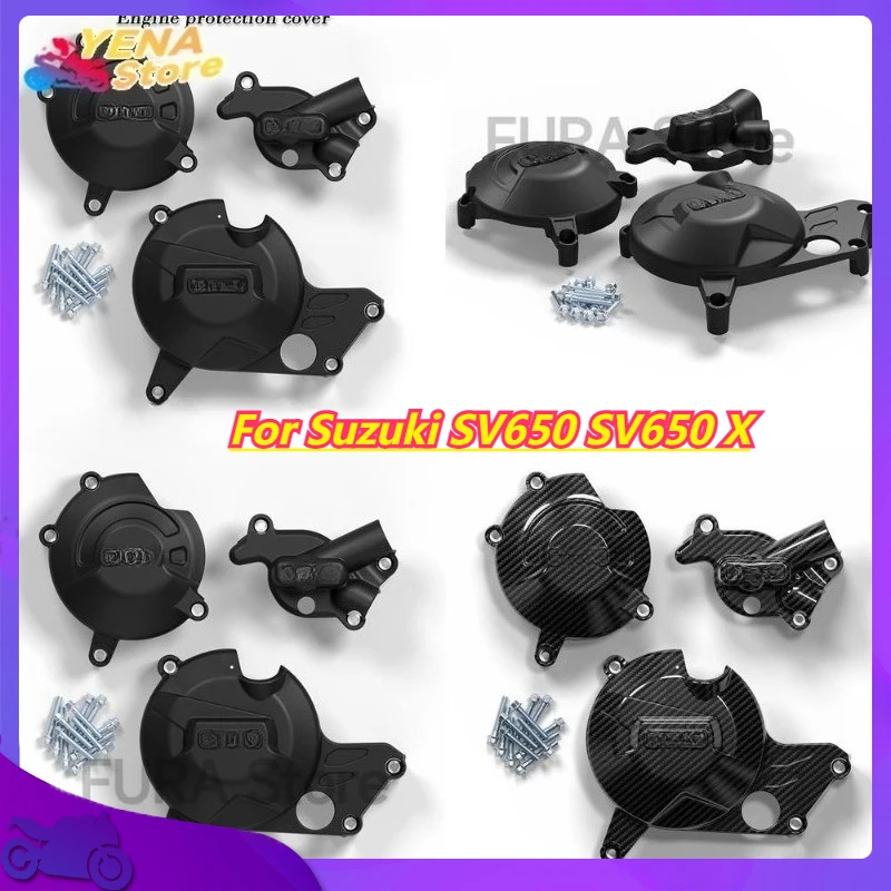 

Universal Engine Modification Part for Suzuki SV650 SV650 X Engine Cover Clutch Cover Crash Protection Engine Side Cover