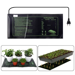 Seedling Heat Mat for Indoor Home Gardening Seed Starting Plant Heating Pad Warm Germination Hydroponic Waterproof EU Plug