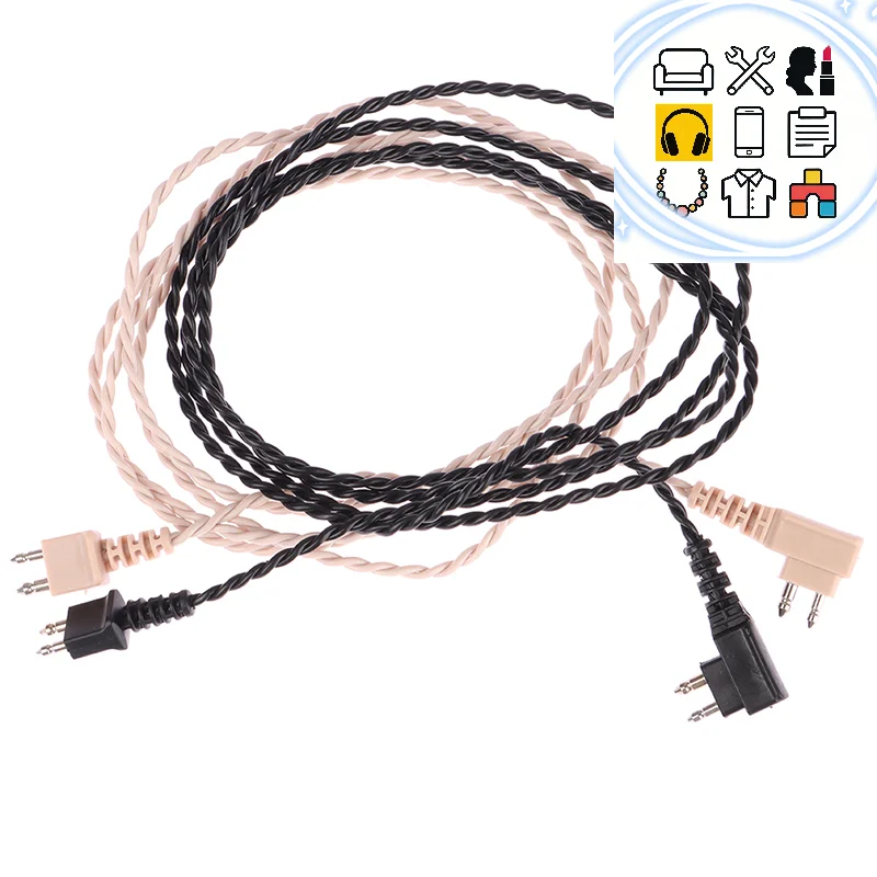 

Hearing Aid 2 Pin Cable Body Aids Unilateral Cord Wire for Siemens Pocket Hearing Aids