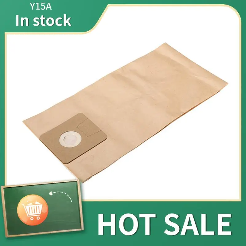 

Y15A 30 Pcs Disposable Paper Vacuum Cleaner Dust Bag Replacement For Karcher T14/1 Vacuum Cleaner 9.755-253.0