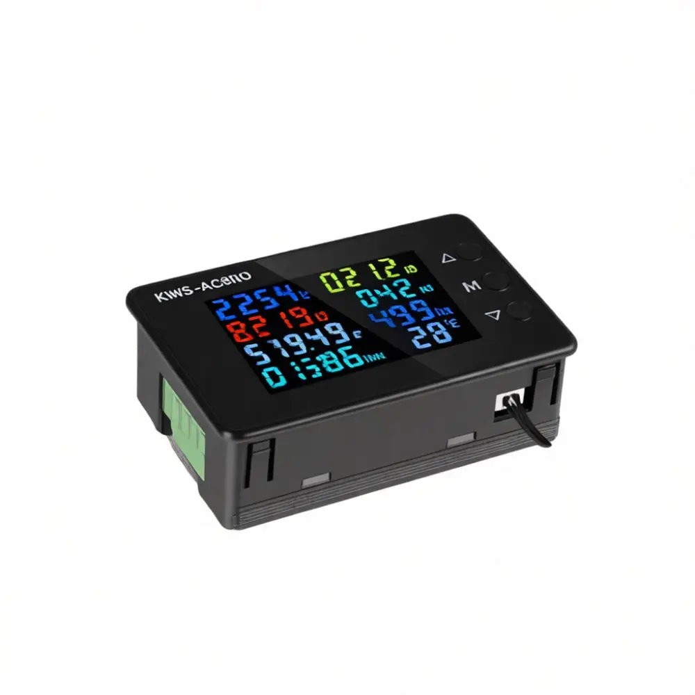 AC 50 300V Digital Voltmeter Ammeter KWS AC301 100A Current Voltage Monitor Meter Electrical Testing Tools Panel Energy Meter