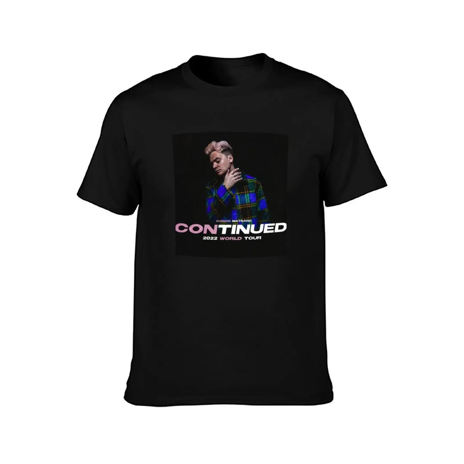 Conor Maynard Continued World Tour 2022 T-Shirt Soft Stretch Short Sleeve Top