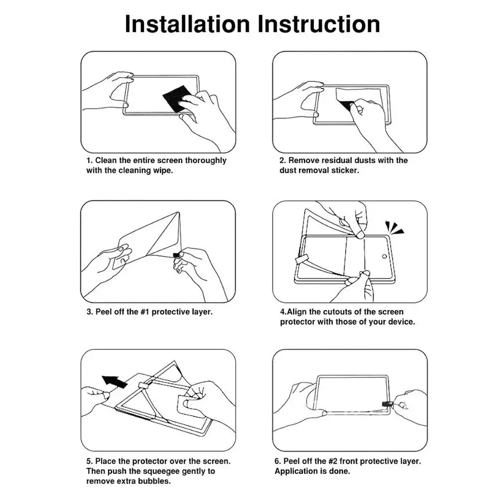 Writing On The Paper-Like Screen Protector Film Painting For iPad 9.7 Mini Air 2 3 4 5 10.5 10.9 2020 Pro 11 10.2 7th 8th Gen