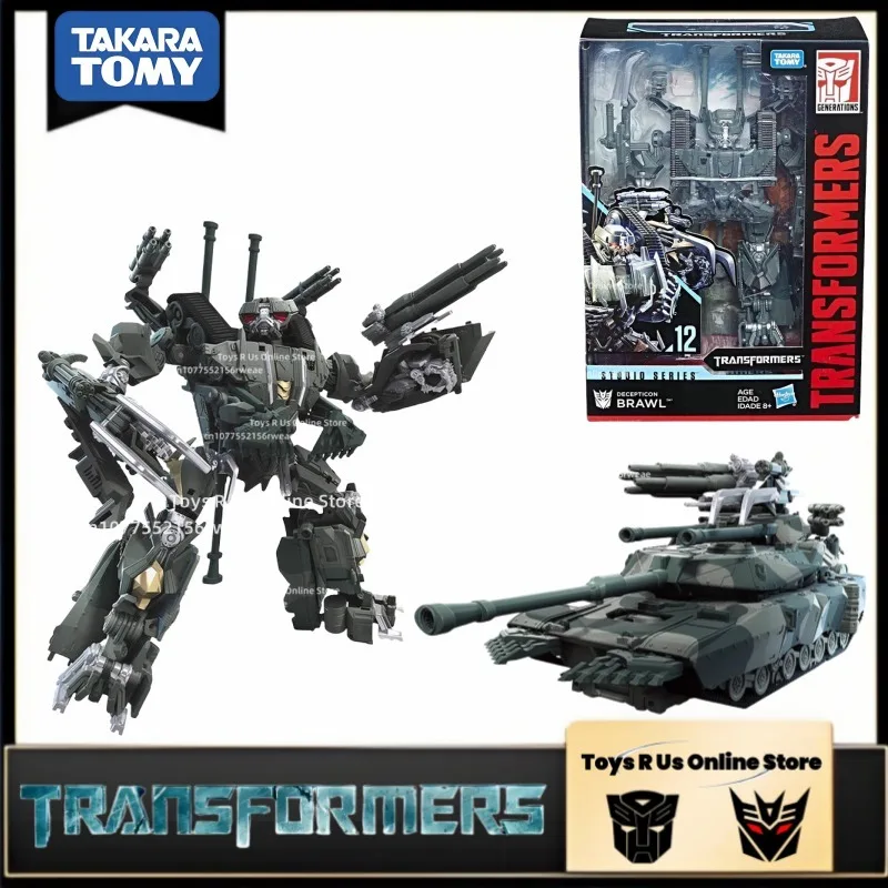 

In Stock Takara Tomy Transformers Movie 10th Anniversary SS12 Brawl Boxed Children's Toys Educational Action Figures Robot Model
