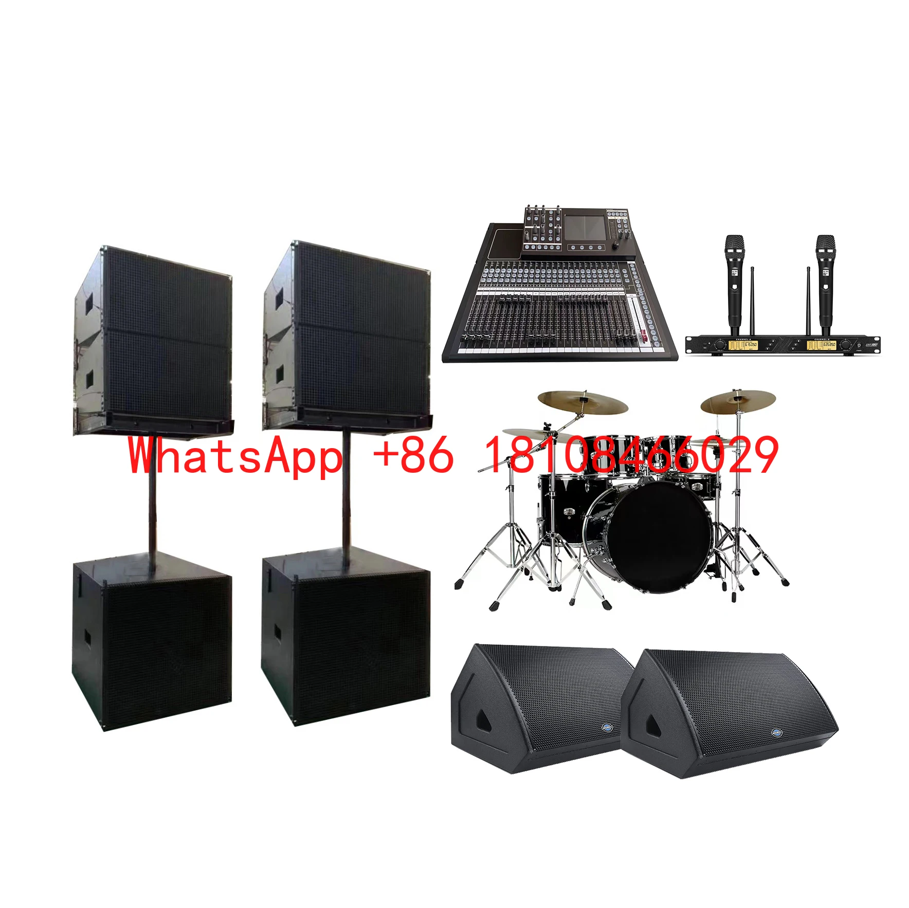 

18 Inch Subwoofer Active Speaker - Professional Audio System for Powerful Sound Performance