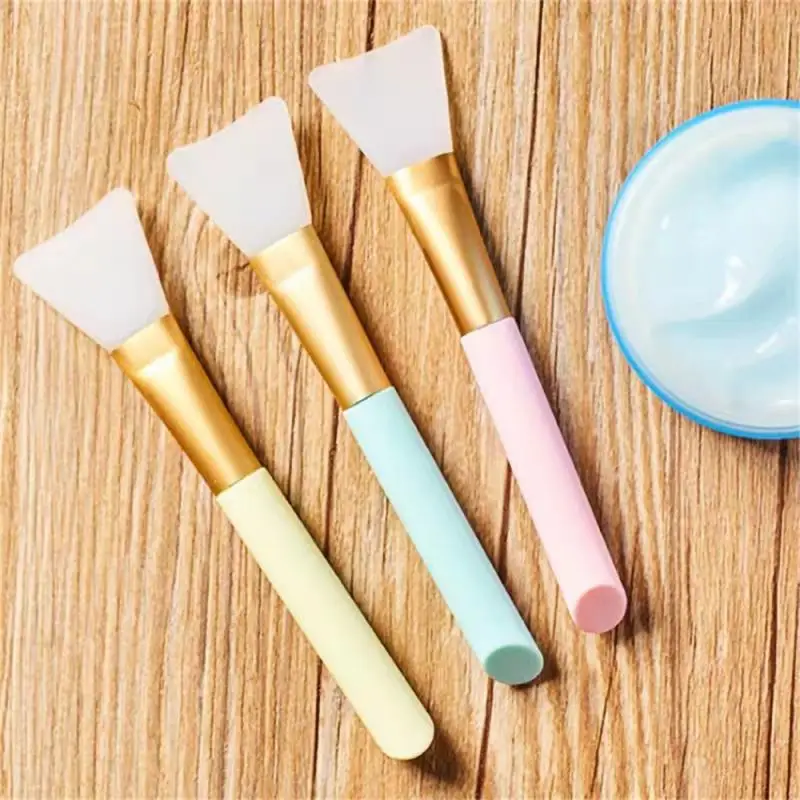 Facial Mask Glue Brush Care Face Mud Mixing Brush Membrane Regulation Beauty Tools 1 White Cosmetic Silicone Skin Care