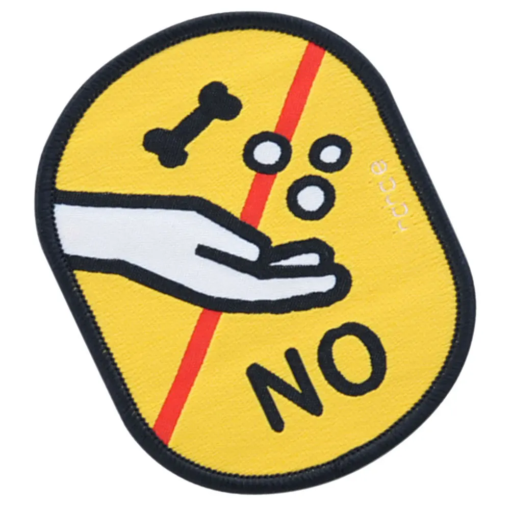 

Leash Sticker Tape No Feeding Logo Identification Label Pet Warning Decal Durable Hook Loop Fastener For Dog Cat Social