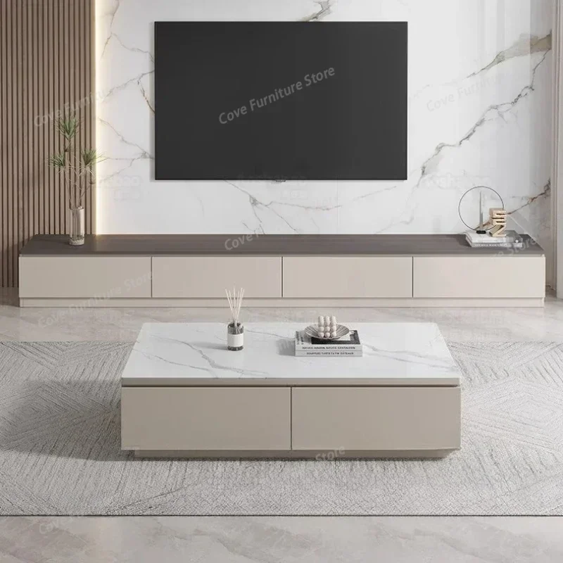 

Luxury Living Room Table Furniture Diverse Styles Storage Table Modern Luxury Retractable Rock Unique Individual Mesa Auxiliar