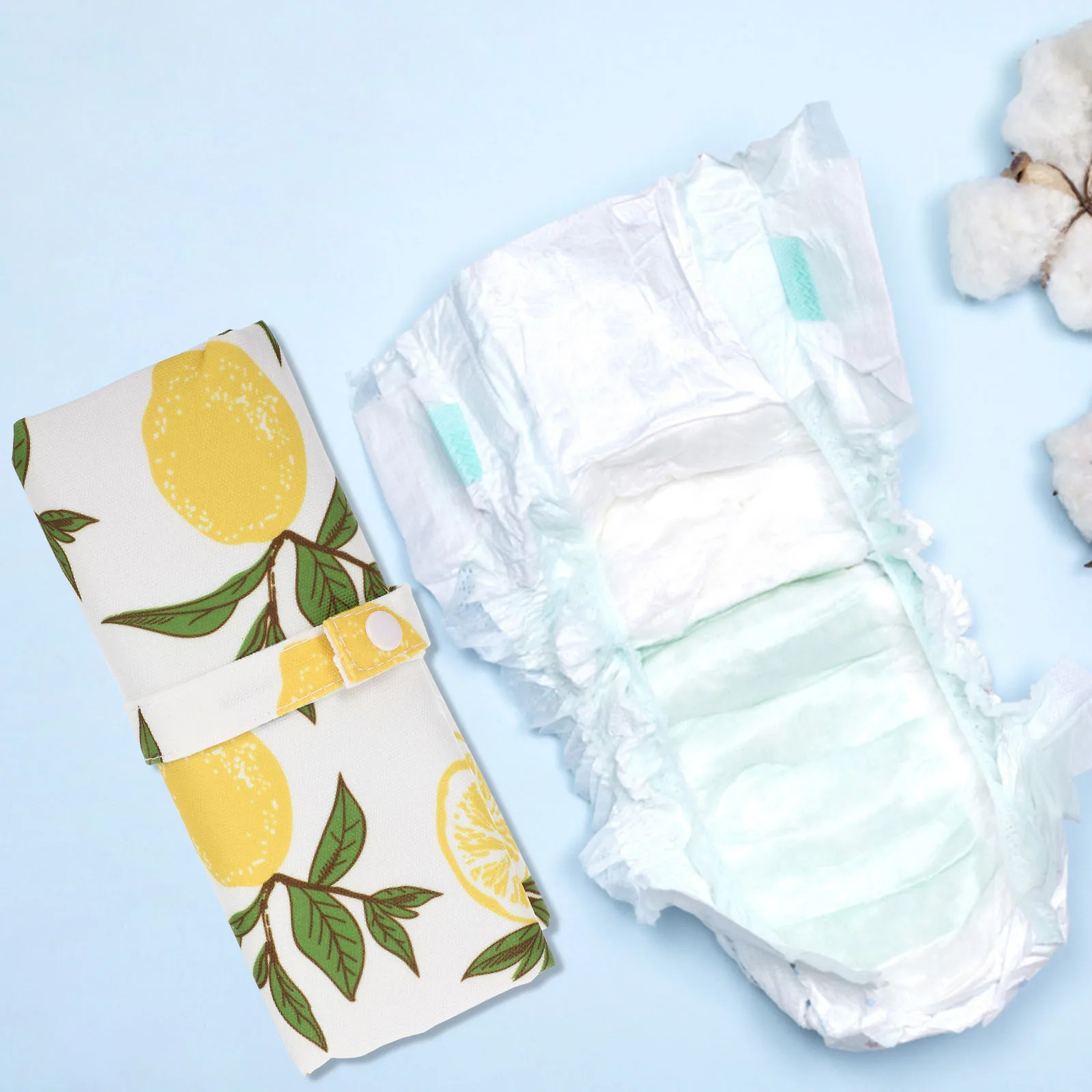 وسادة تغيير حفاضات الأطفال المحمولة الكبيرة القابلة للطي المقاومة للماء وسادة تغيير الحفاضات أثناء السفر للأطفال الرضع وسادة حفاضات للرضع بساط مبولة #1