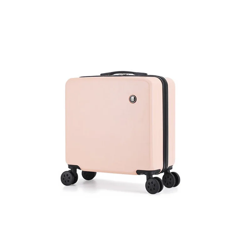 

New mini student suitcase 18-inch universal wheel small trolley case, boarding password case, portable