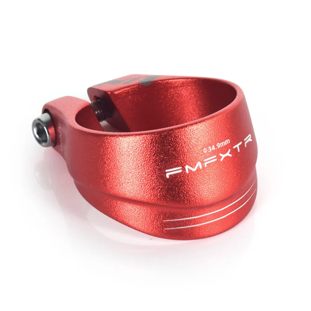 

Зажим для подседельного штыря велосипеда 31,8 мм/34,9 мм, из алюминиевого сплава, аксессуары для велоспорта, зажим для седловой трубы, черный/красный, запчасти для велосипеда