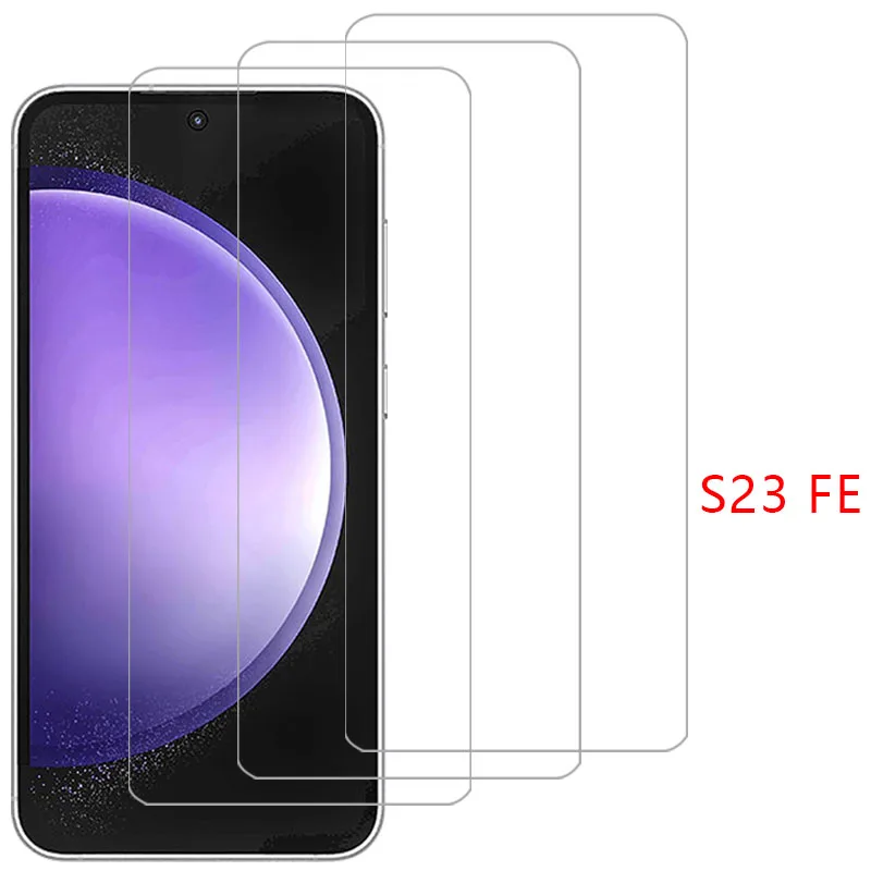 tempered glass for samsung galaxy s23 fe 5g phone case on samsungs23fe galaxys23fe s 23 23s s23fe f e ef back cover 360 samsumg