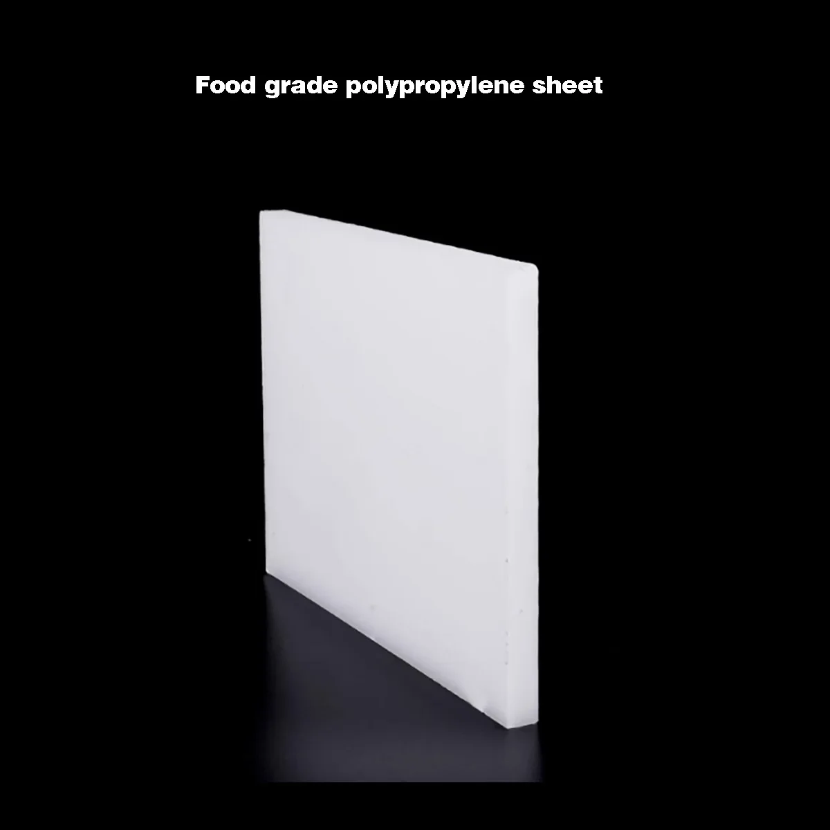 Panneau PP blanc de qualité alimentaire, plastique dur, panneau de polyéthylène, 0.5x100, 100x100, 200x150, 150x200, 250x250mm, épaisseur 200-18mm