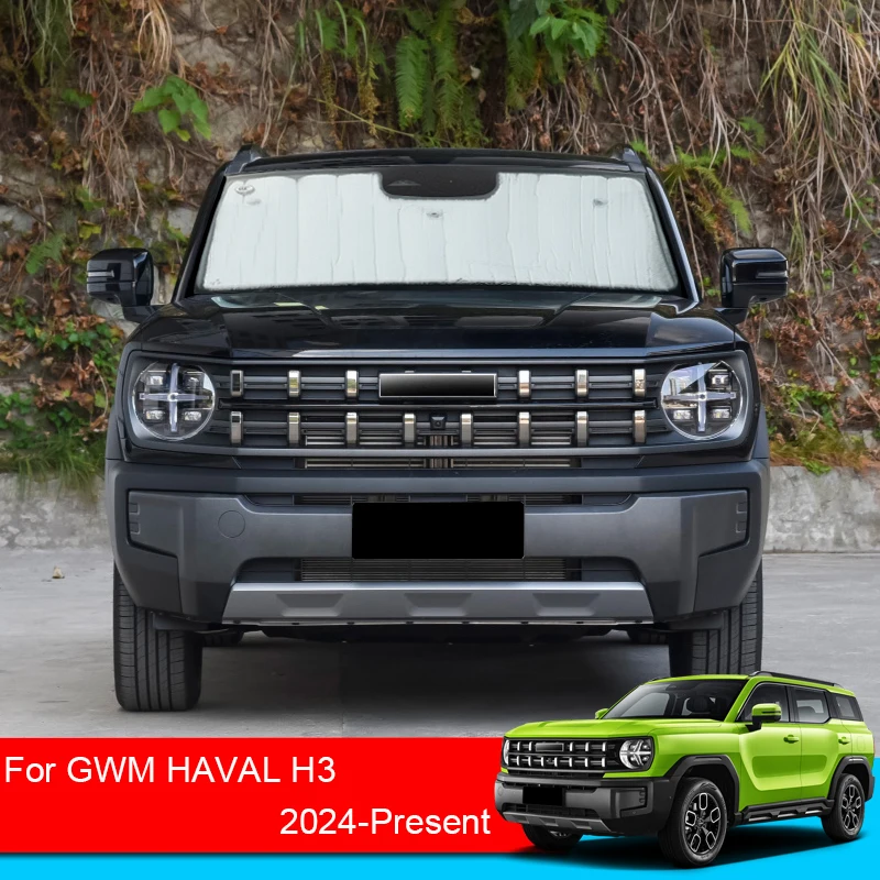 For GMW HAVAL H3 2024-Present Car Sunshades UV Protection Cover Side Window Curtain Sun Shade Visor Mat Windshield Accessories