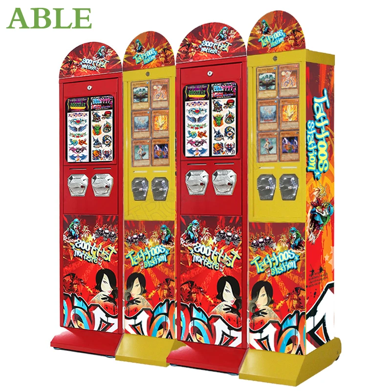 

Arcade Tattoo Stickers Mechanical Coin Acceptor Selector Mechanism High Quality Vending Machine Capsule Ball