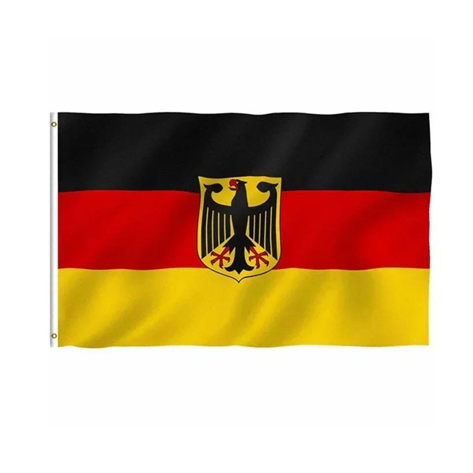 German Germany West Germany Eagle Crest Poly Flag 3'x5' indoor outdoor Flag