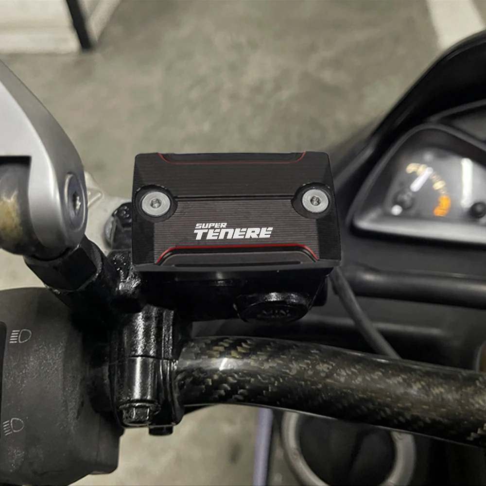 XT 1200 Z Front Brake Master Cylinder Fluid Reservoir Cover Oil Cap For Yamaha XT1200Z Super Tenere ABS 2010-2024 2023 XTZ1200