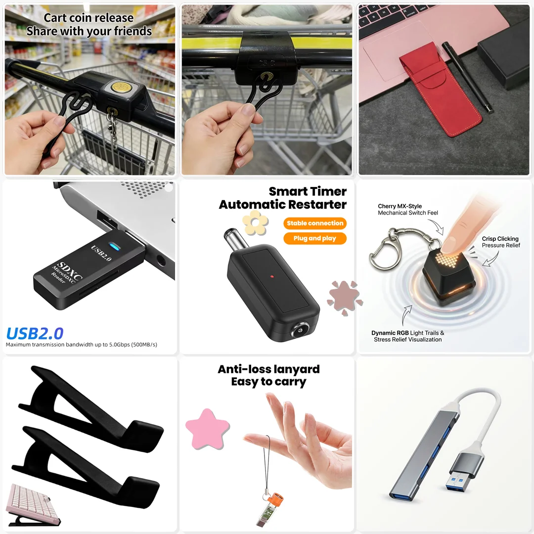 Mini 25W PD USB C Fast Charger 2 Port KR EU Travel Plug Adapter Camping Tent LED Lantern Power Bank Charge