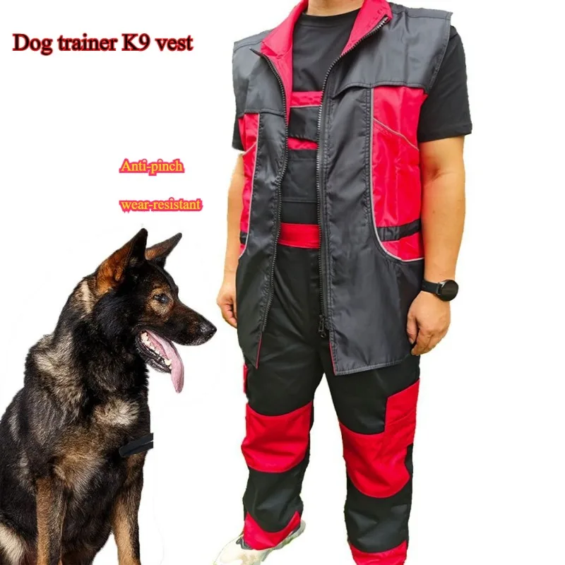 

Dog trainer K9 vest German shepherd working dog anti-scratch clothes suspenders equipment training pet supplies
