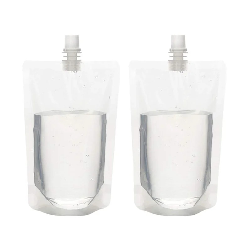 

50PCS 200Ml Liquid Stand Bag Leak Proof Drink Packaging Bag Spout Pouch for Beverage Juice Milk Coffee Storage HOT