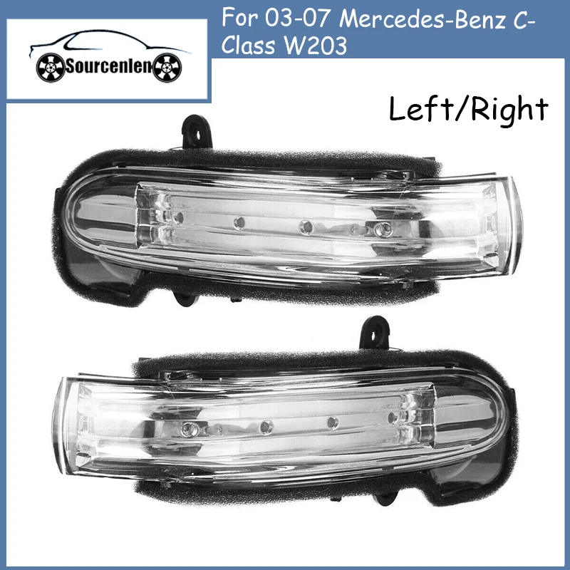 Brand New Rearview Mirror Rearview Mirror Light for 03-07 Mercedes-Benz C-Class W203 2038201521