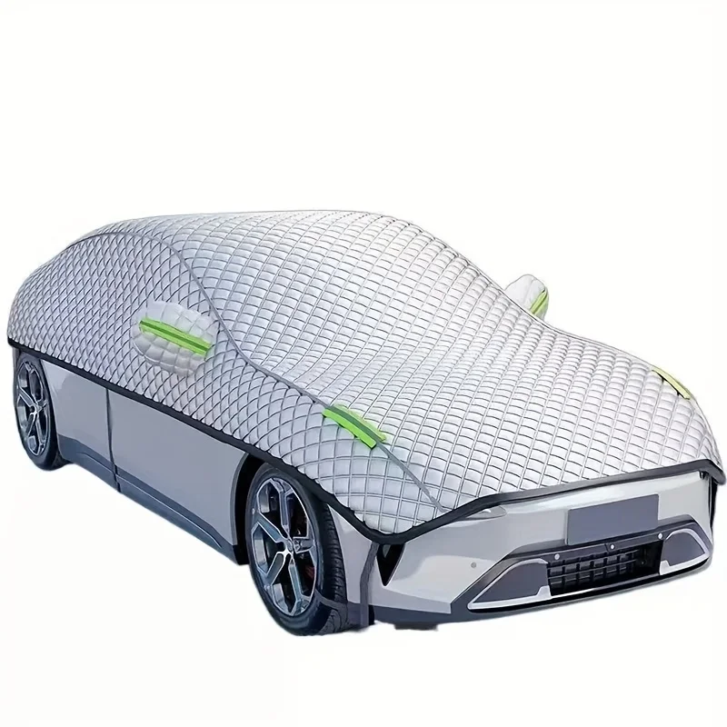 All-Season SUV Car Cover, Full Protection, UV & Wind Resistant, Reflective Strips, Universal Fit