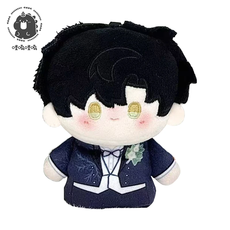 10cm série de casamento algodão boneca fantoches de dedo brinquedos calmantes amor e espaço profundo animais de pelúcia colecionáveis filme tv item