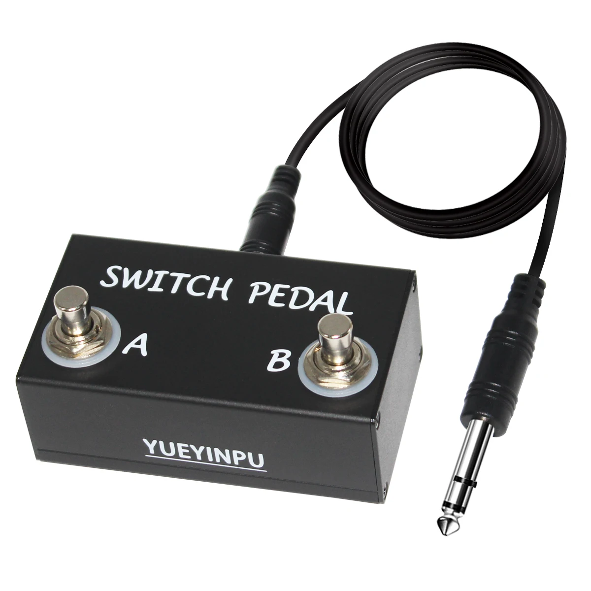Dual Switch Pedal Momentary for Expand Multi Effect Pedals Guitar Effect Pedal With TRS Cable Unlatch Dual Switch