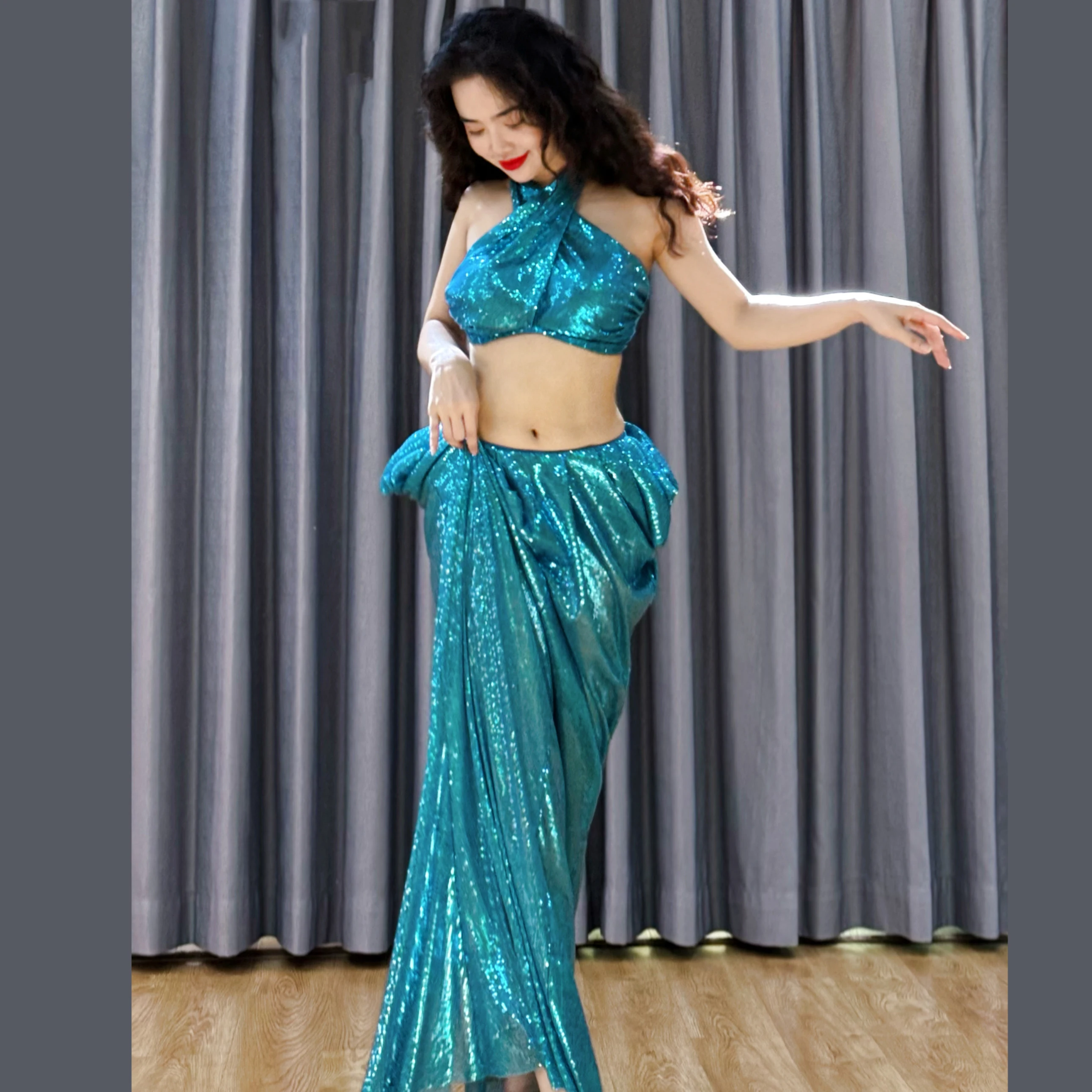 New Bellydance Outfits for Women Customized High end Sexy Professional Performance costumes Oriental Dance Competition clothing