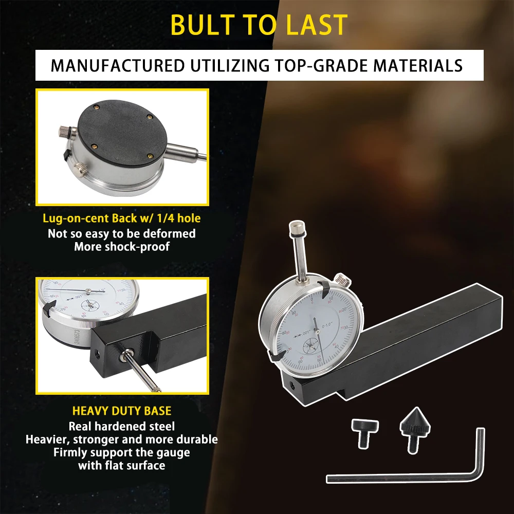 スリーブ高さ＆カウンターボアゲージ 全ディーゼルエンジン用 ボアゲージ範囲 0-1.00インチ 目盛り 0.001インチ 読み取り 0-100 6434
