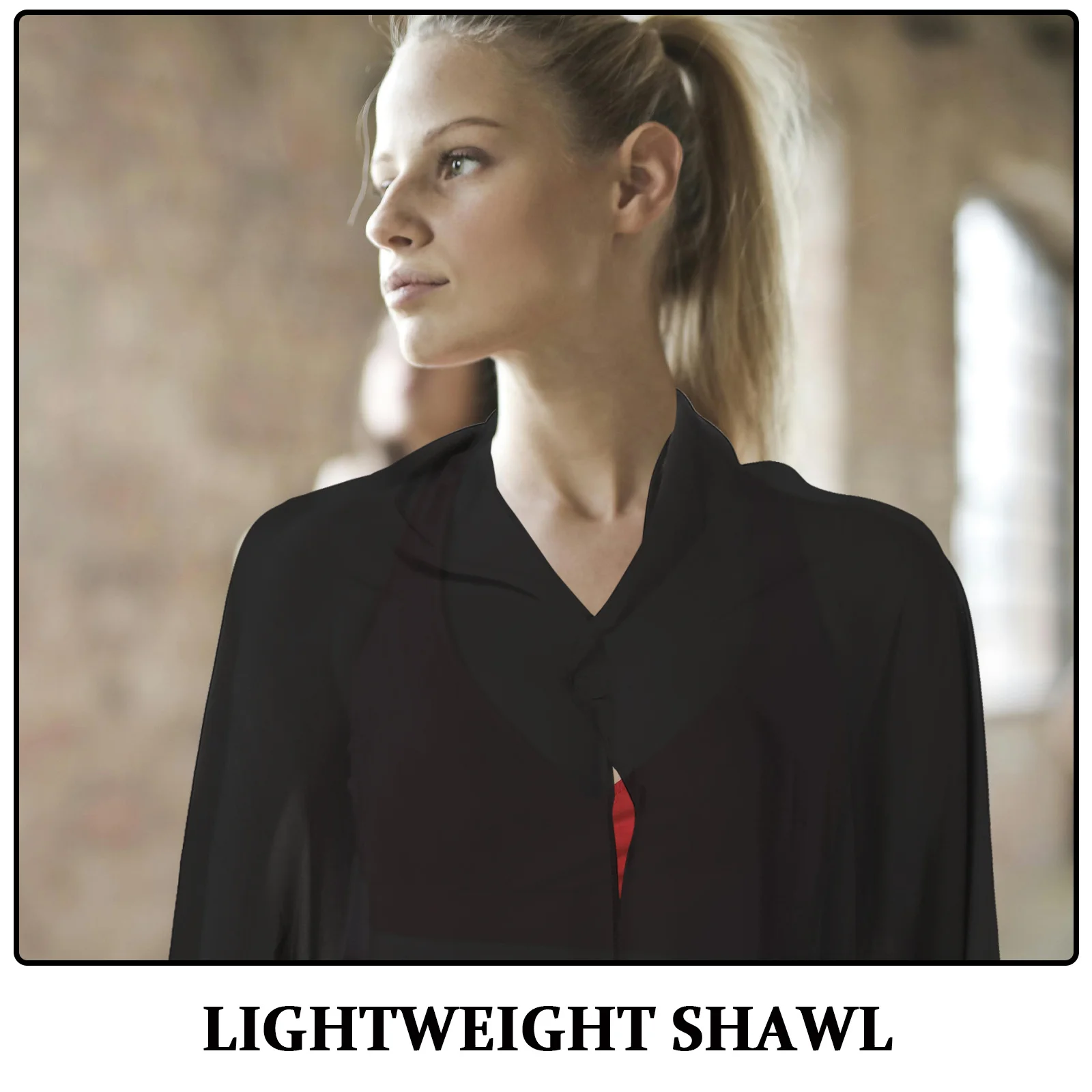 Рисунок 2 - Шифоновая вечерняя накидка