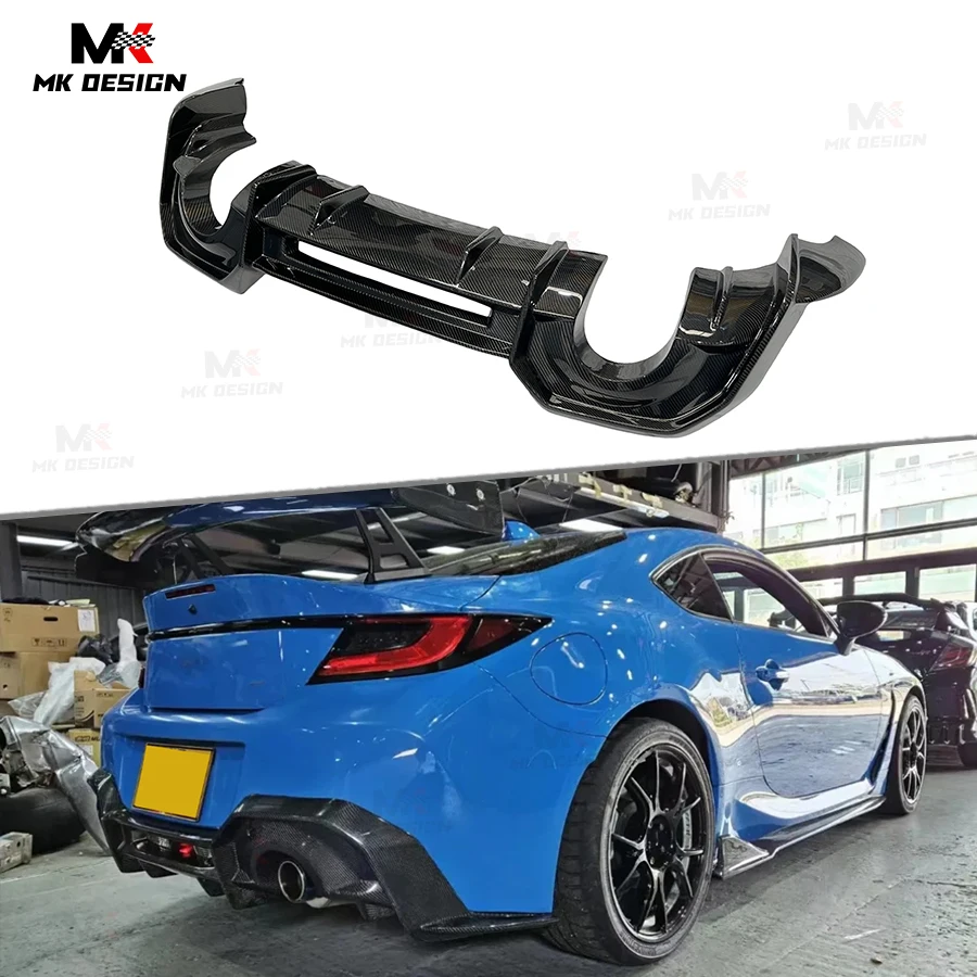 

Carbon Fiber AD Style Rear Bumper Lip Diffuser for Toyota GR86 2022-2024 Rear Diffuser Bumper Lip Body Kit Car Accessories