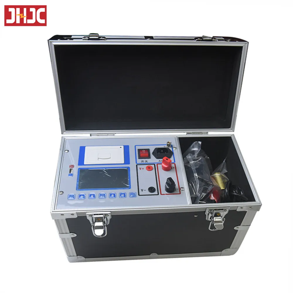 10A DC Winding Resistance Tester Down Conductor Lead on Earth Ground MilliOhm Meter Box Type Digital Ground DC Resistance Tester